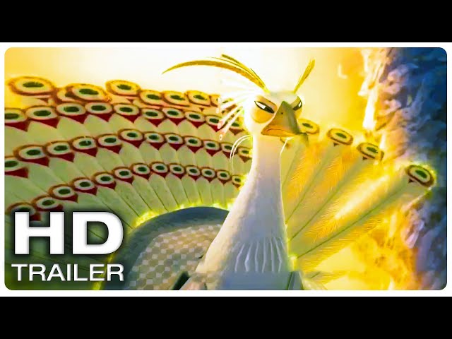 KUNG FU PANDA 4 "Lord Shen Vs Chameleon Fight Scene" Trailer (NEW 2024)