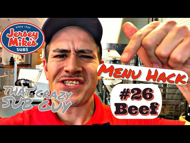 Jersey Mike’s MENU HACK: The #26 Beef