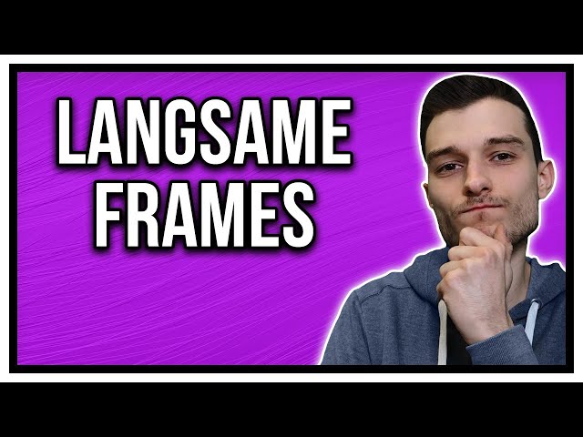 Twitch Studio langsame Frames Stream oder Aufnahme hängt