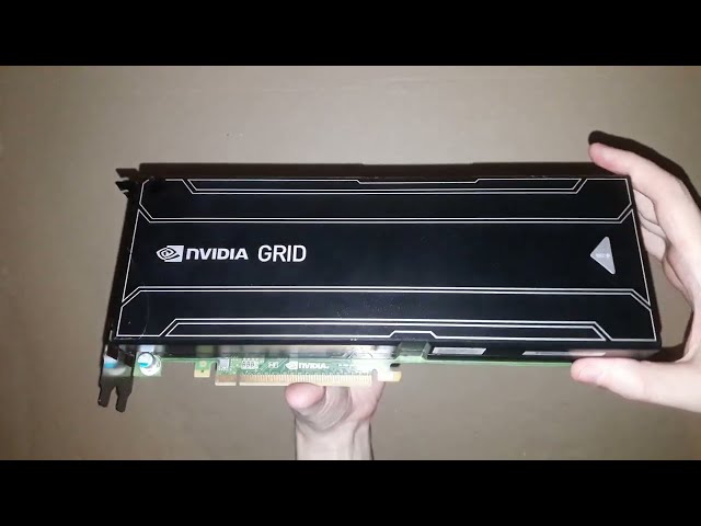GPU | Dell Nvidia Grid K2 | 8GB GDDR5 | Review | For servers, workstations and virtualization | Used