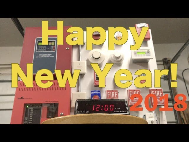 Happy 2018 New Year! | Setting off EVERYTHING!