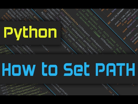 How to add Python Path to Environment Variables in Windows 10