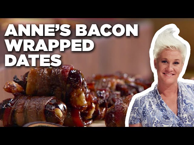 Anne Burrell's Bacon Wrapped Dates | Secrets of a Restaurant Chef | Food Network