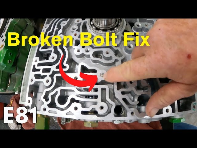 E81 | How to Remove Broken Bolts that has Red Loctite