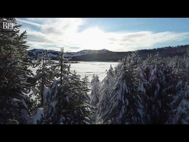 Fly Over Donner Summit’s Winter Beauty, See Spectacular Sierra Snow