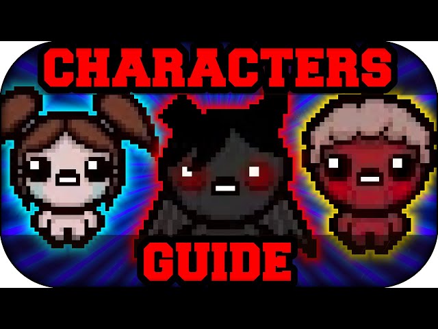 ❚Binding of Isaac: Repentance❙All Characters ❰Guide❙Unlockable Showcase❱❚