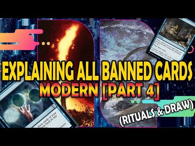 Rituals & Draw Power - Explaining All Banned Cards in Modern [Part 4]
