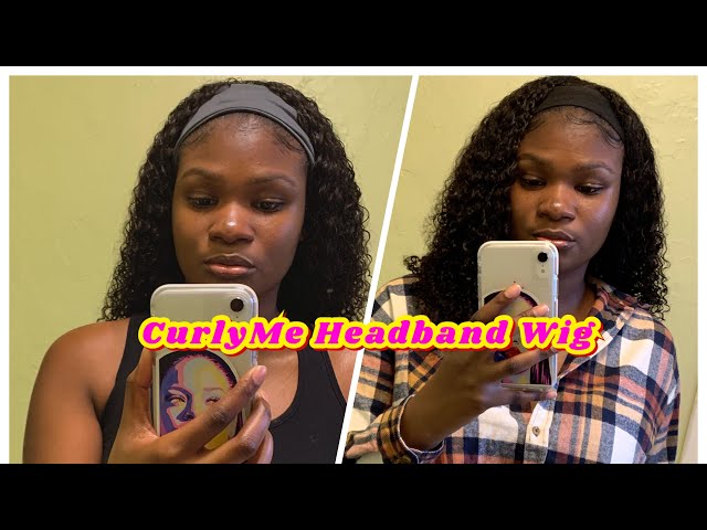 CurlyMe Headband Wig Review