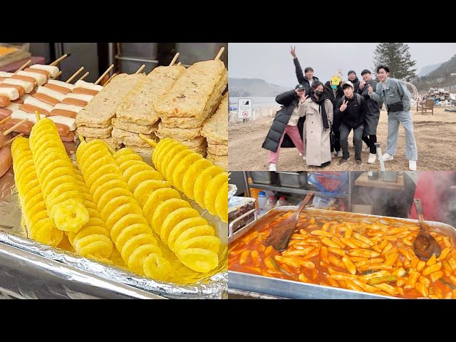 Du lịch mùa đông Hàn Quốc: Câu cá sông băng, đi làng Ý, tiệc BBQ bất ổn, ăn dâu tại vườn..🇰🇷🇻🇳