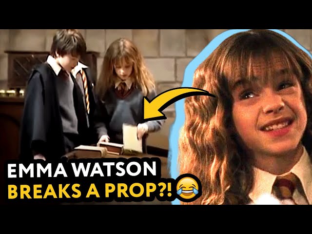 Emma Watson Breaks A Prop On Set #shorts #HarryPotter #Hermione