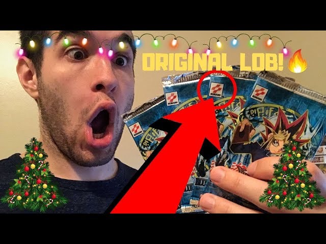 INSANE Yu-Gi-Oh! CHRISTMAS Special! ORIGINAL Legend of Blue-Eyes White Dragon Pack Opening! GIVEAWAY