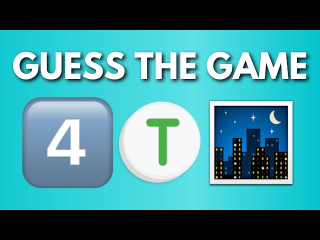 Guess The Game By Emoji 🎮🕹️ Emoji Quiz