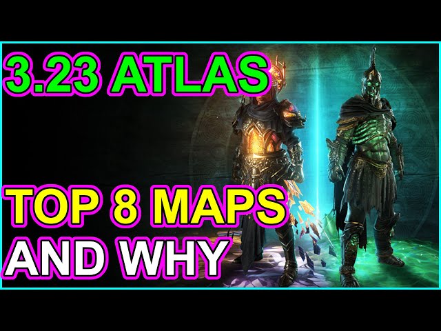 POE 3.23 - Top 8 Maps To Farm - Mageblood, Headhunter, Divine Cards, Layouts + More - Path of Exile