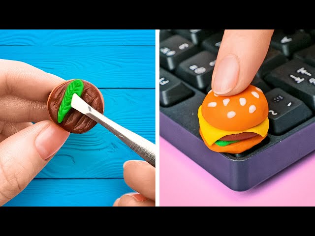 CUTE DIY IDEAS WITH POLYMER CLAY AND EPOXY RESIN YOU CAN MAKE AT HOME