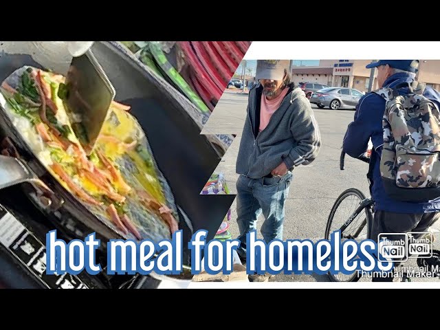 Vietnamese  pizza and sandwich for homeless  ,acts of kindness