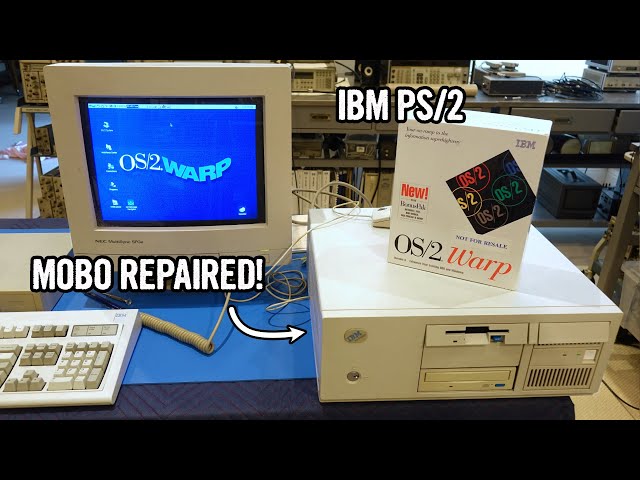IBM PS/2 Part 5: Motherboard Repaired for Good