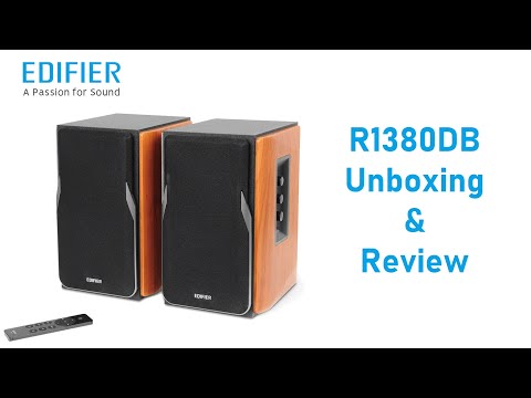 Edifier R1380DB Speakers Unboxing