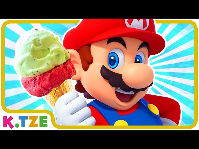 Glutenfreie Eiswaffeln mit Kugeln 😍🍦 Mario Party Superstars