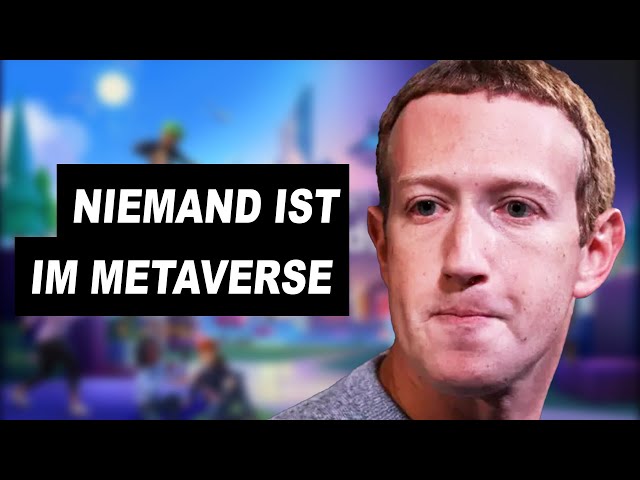 Metaverse Flop: Warum es Zuckerberg's größter Fehler war