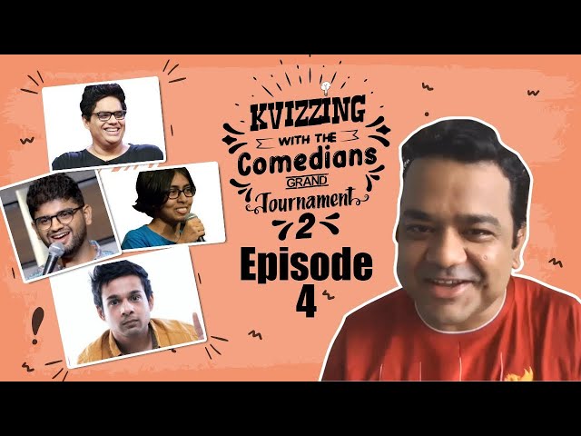 KVizzing With The Comedians Second Edition || QF 4 feat. Hussain, Shreemayee, Siddharth & Tanmay