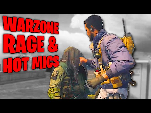 Warzone Rage Reactions & Hot Mics