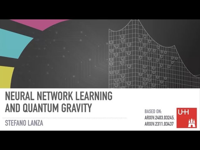 Stefano Lanza - Neural Network Learning and Quantum Gravity