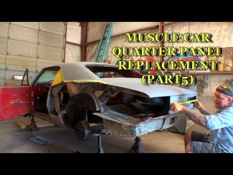 How To Replace A Quarter Panel On An Old Car