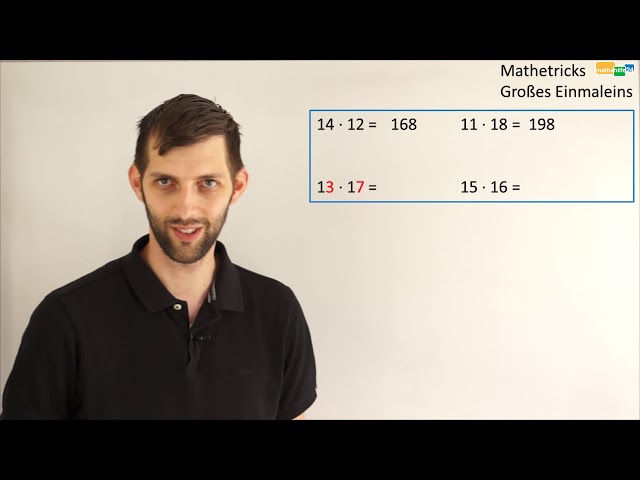 Mathetricks: Grosses Einmaleins (1x1) - Mathe einfach erklärt
