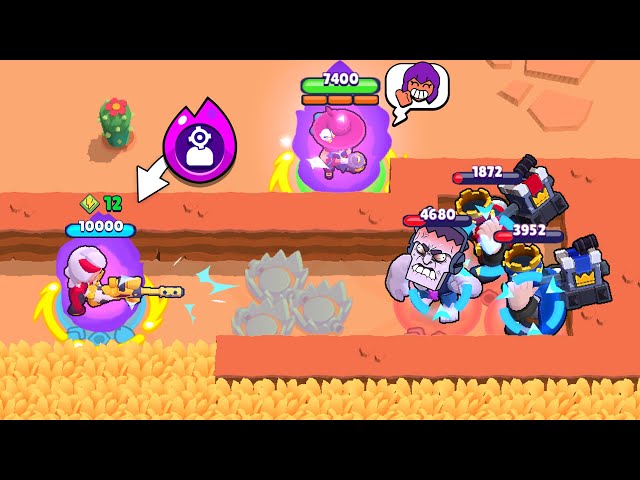 INSANE BELLE's HYPERCHARGE TROLL NOOBS 😂 Brawl Stars 2024 Funny Moments, Fails, Glitches ep.1362