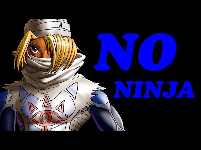 Sheik is not a true ninja