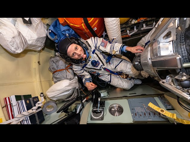 NASA Astronaut Loral O'Hara Returns Home to Earth