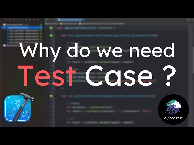 Why do we need test case in swift | xctest | unit testing | code coverage