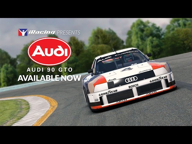 The 1989 Audi 90 IMSA GTO on iRacing / Available Now
