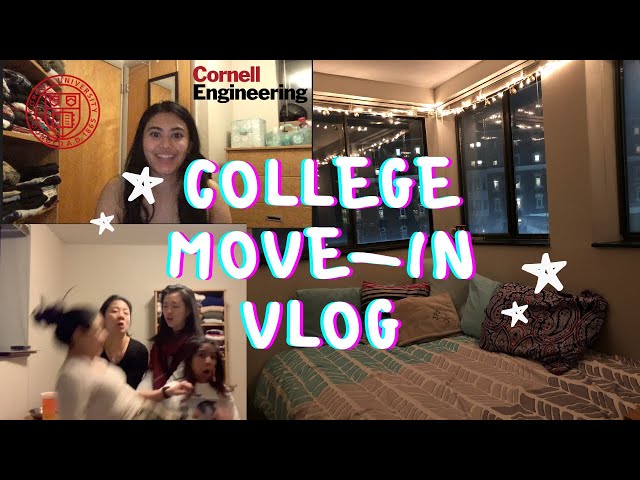 intro vlog | moving in for my last semester at cornell