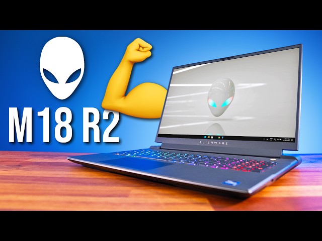 The Most Powerful Alienware Gaming Laptop! m18 R2 Review (2024)