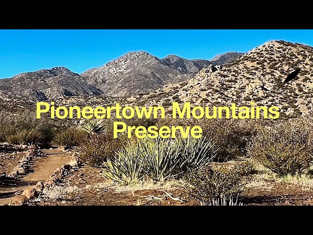 Hike Indian Loop Trail at Pioneertown Mountains Preserve