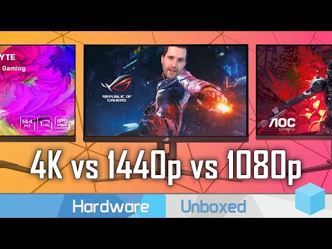 4K vs 1440p vs 1080p - What Monitor Resolution Should You Buy?