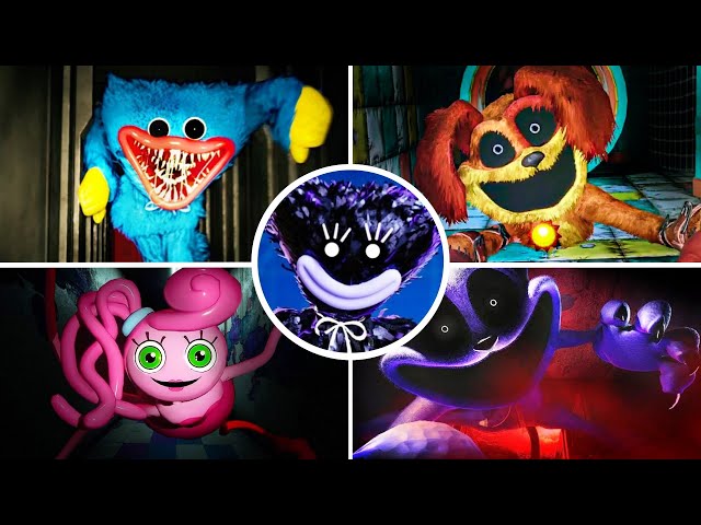 Poppy Playtime: All Bosses + Jumpscares (Chapter 3-1)