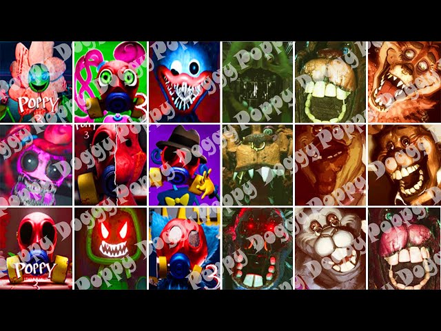 ALL Jumscare Poppy Playtime VS Five Night At Freddy JR'S