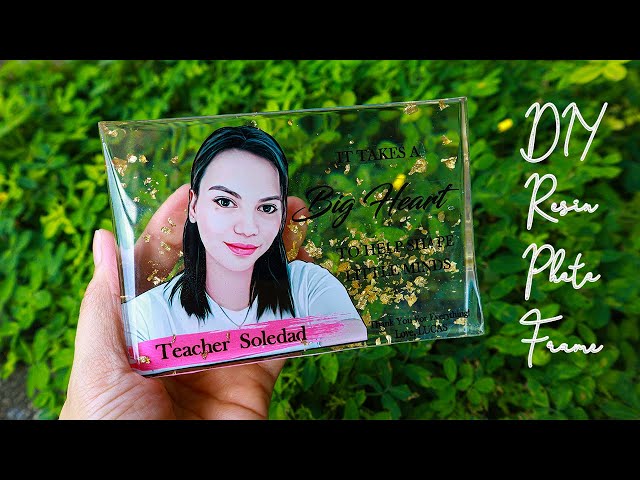 How to make Resin Photo Frame | Resin Photo Frame Customised Gifts Tutorial | DIY Resin Frames 2024