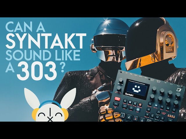 Can a SYNTAKT sound like a 303? | How to set Portamento, Sound, Accent | The 303 sound deconstructed