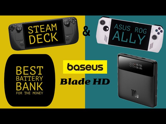 Baseus Blade HD Review | Portable Turbo Power for your Asus Rog Ally