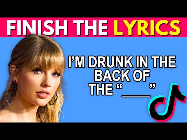 Finish the Lyrics! Most Viral TikTok Songs Ever🎶📱 TikTok Tune-Up Challenge