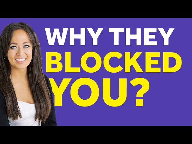 My Dismissive Avoidant Ex Blocked Me On Everything! - Why?