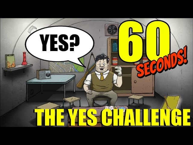 SAY YES TO EVERYTHING CHALLENGE | 60 Seconds Game