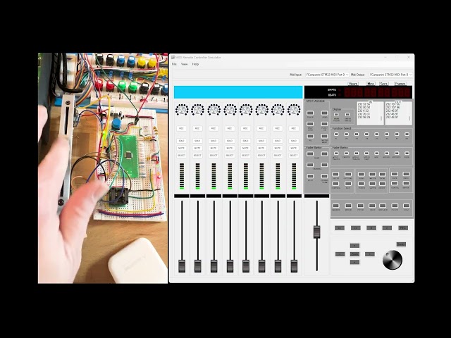 DIY MIDI Remote Control - Master Fader