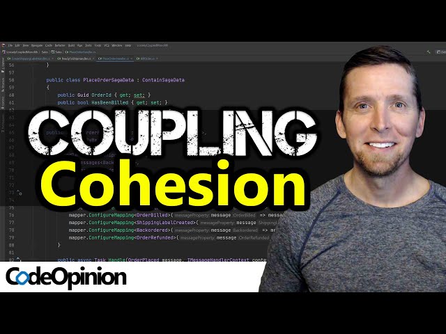 SOLID Principles? Nope, just Coupling and Cohesion