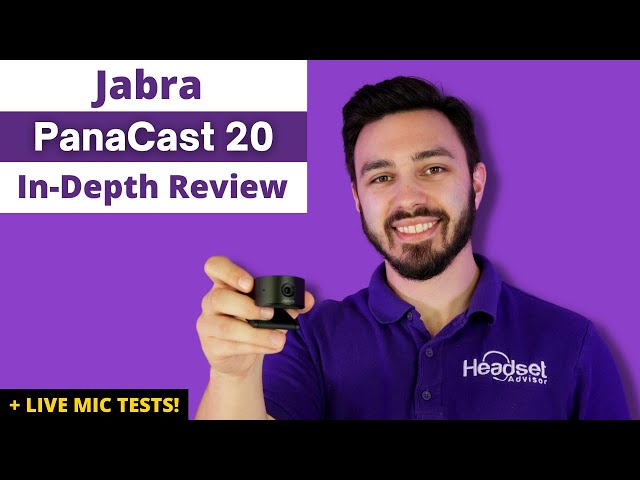 Jabra Panacast 20 In-Depth Review + Camera and Mic Tests!