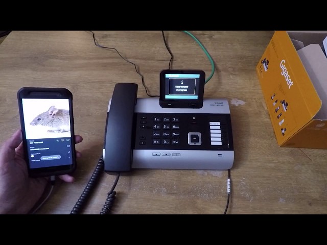 Gigaset DX800A Part 7 of 7: Bluetooth connection with mobile phone