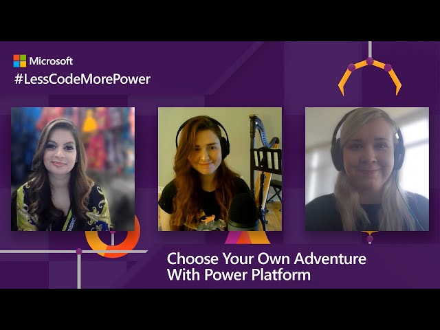 Choose your own adventure with Power Platform | #LessCodeMorePower